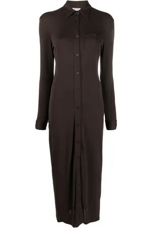 Filippa K Button-up jersey shirtdress