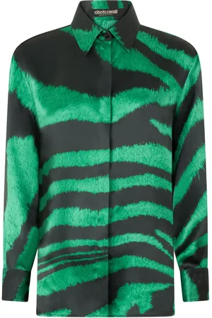 Roberto Cavalli Zebra-print shirt