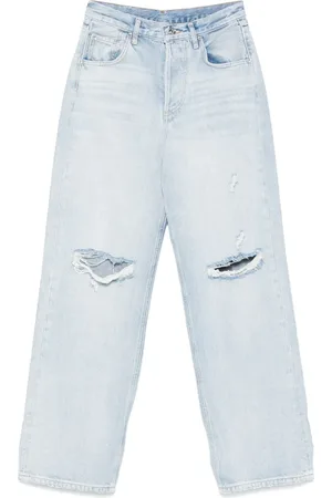 Liu Jo Ripped-detailed jeans