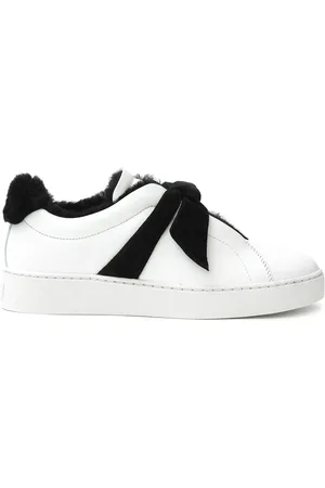 ALEXANDRE BIRMAN Shearling-trimmed sneakers