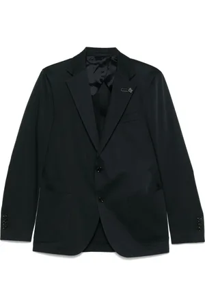 LARDINI Brooch-detail blazer