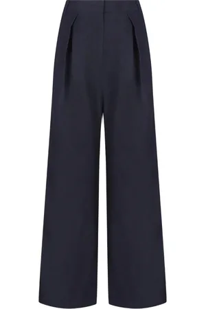 CO Pleat-detail trousers