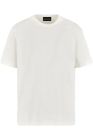Emporio Armani Logo-embroidered T-shirt