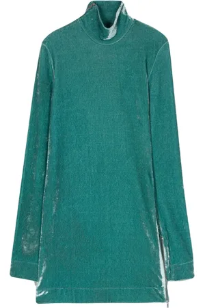 Jil Sander Crushed-velvet top