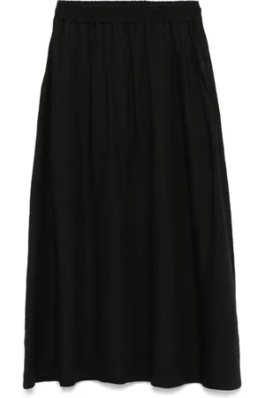 Kaos Linen midi skirt