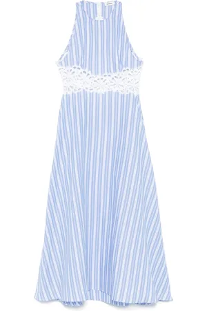 Sandro Striped maxi dress