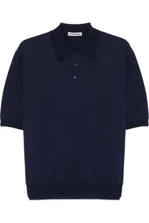 Kaptain Sunshine Cotton knit polo shirt