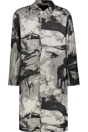 ISO.POETISM Abstract-print coat