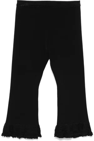 Sandro Ruffle-detailed trousers
