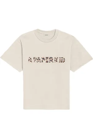 A PAPER KID Logo-print T-shirt