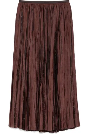 Roberto Collina Pleated midi skirt