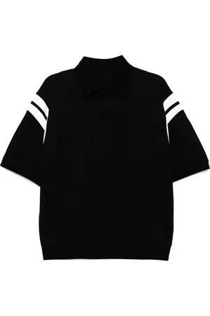 CROQUIS Panelled polo shirt