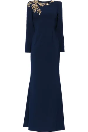 Jenny Packham Angel Eyes crystal-embellished gown