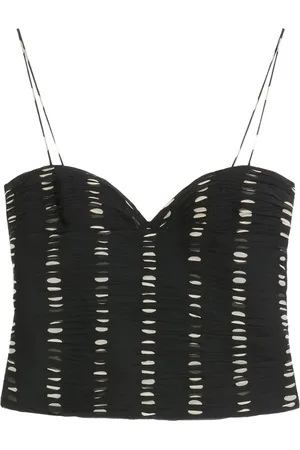 VALENTINO GARAVANI Plusdepois-print chiffon top