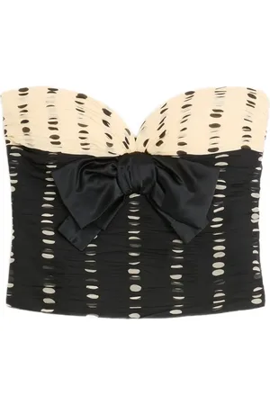 VALENTINO GARAVANI Plusdepois-print chiffon top
