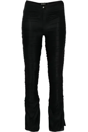 MISBHV Draped-design trousers