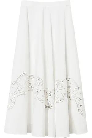 Twin-Set Cotton woven skirt