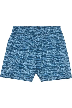 Roberto Cavalli Logo-print swim shorts