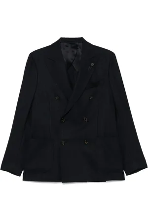LARDINI Double-breasted blazer
