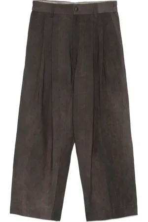 ZIGGY CHEN Pleat-detailed trousers