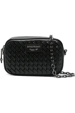 Emporio Armani Interwoven-design cross body bag