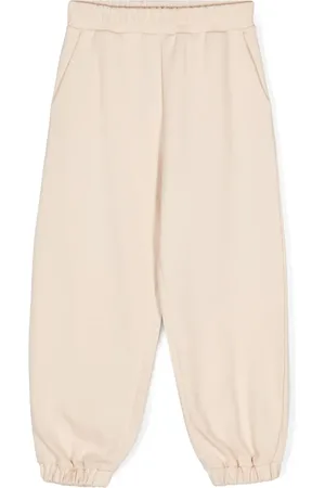 Fendi Logo-appliqué cotton track pants