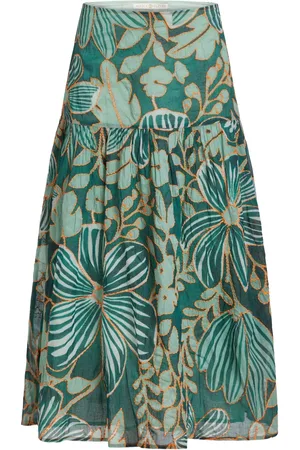 Marie Oliver Owens floral-print skirt