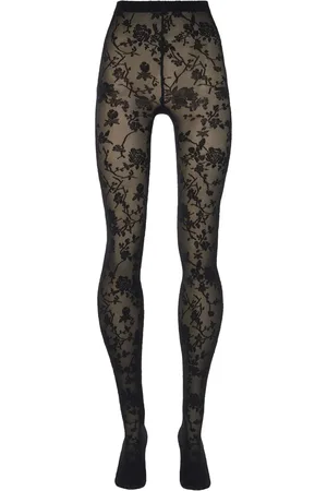 Wolford Floral-patterned tights