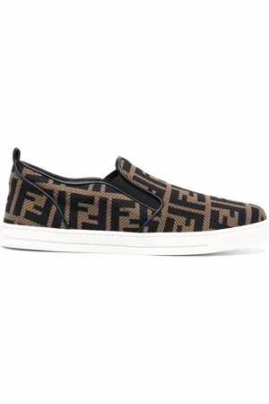Fendi FF-logo slip-on sneakers