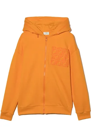 Fendi FF patch pocket zipped jacket