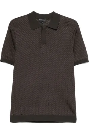 Emporio Armani Knitted polo shirt