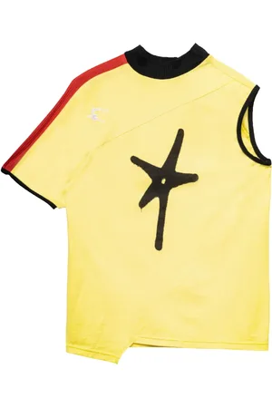 Spencer Badu Asymmetric graphic T-shirt
