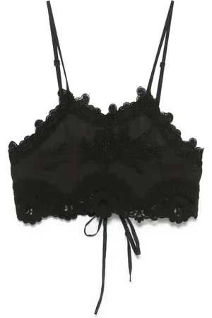 Maurizio Mykonos Floral-embroidery top