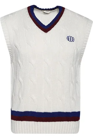 BODE Cotton knitted vest