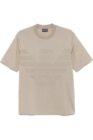Emporio Armani Logo-jacquard T-shirt