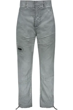 ISO.POETISM Logo-patch trousers