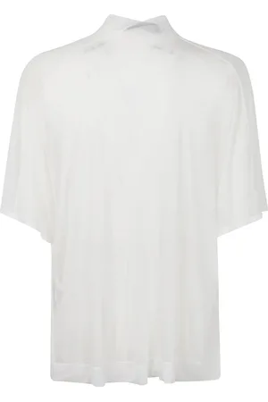 PIERANTONIO GASPARI Pleat-detail T-shirt