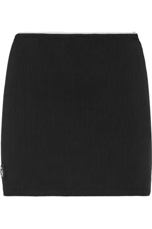 Philipp Plein Mini ribbed skirt
