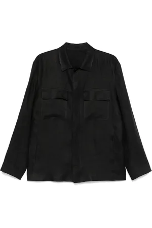 LARDINI Linen overshirt