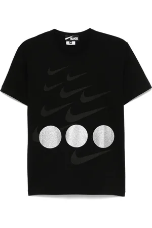 Comme des Garçons X Nike logo-print T-shirt