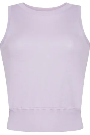 ADAM LIPPES Shell fine-knit top