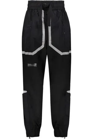 ISO.POETISM Contrasting-trim track pants
