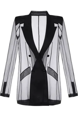 Elisabetta Franchi Organza blazer