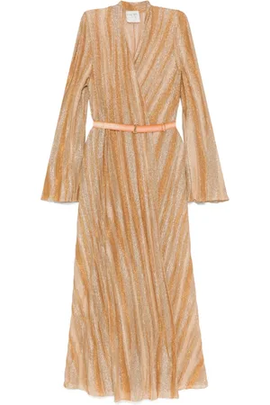 FORTE FORTE Lurex maxi dress
