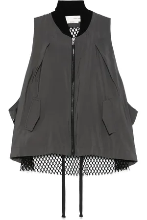 ISABEL BENENATO Panelled gilet