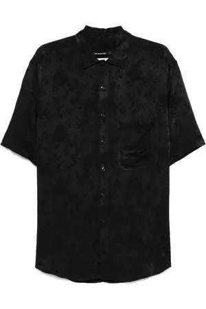 SONG FOR THE MUTE Floral-jacquard shirt