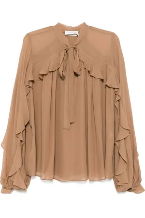 ZIMMERMANN Illuminate flutter blouse