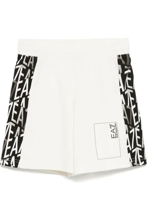 EA7 Logo-print shorts