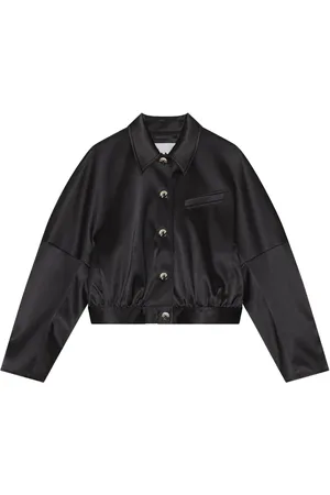 Ganni Long-sleeve bomber jacket