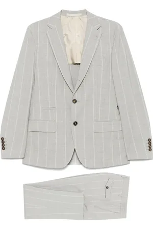 ELEVENTY Striped suit